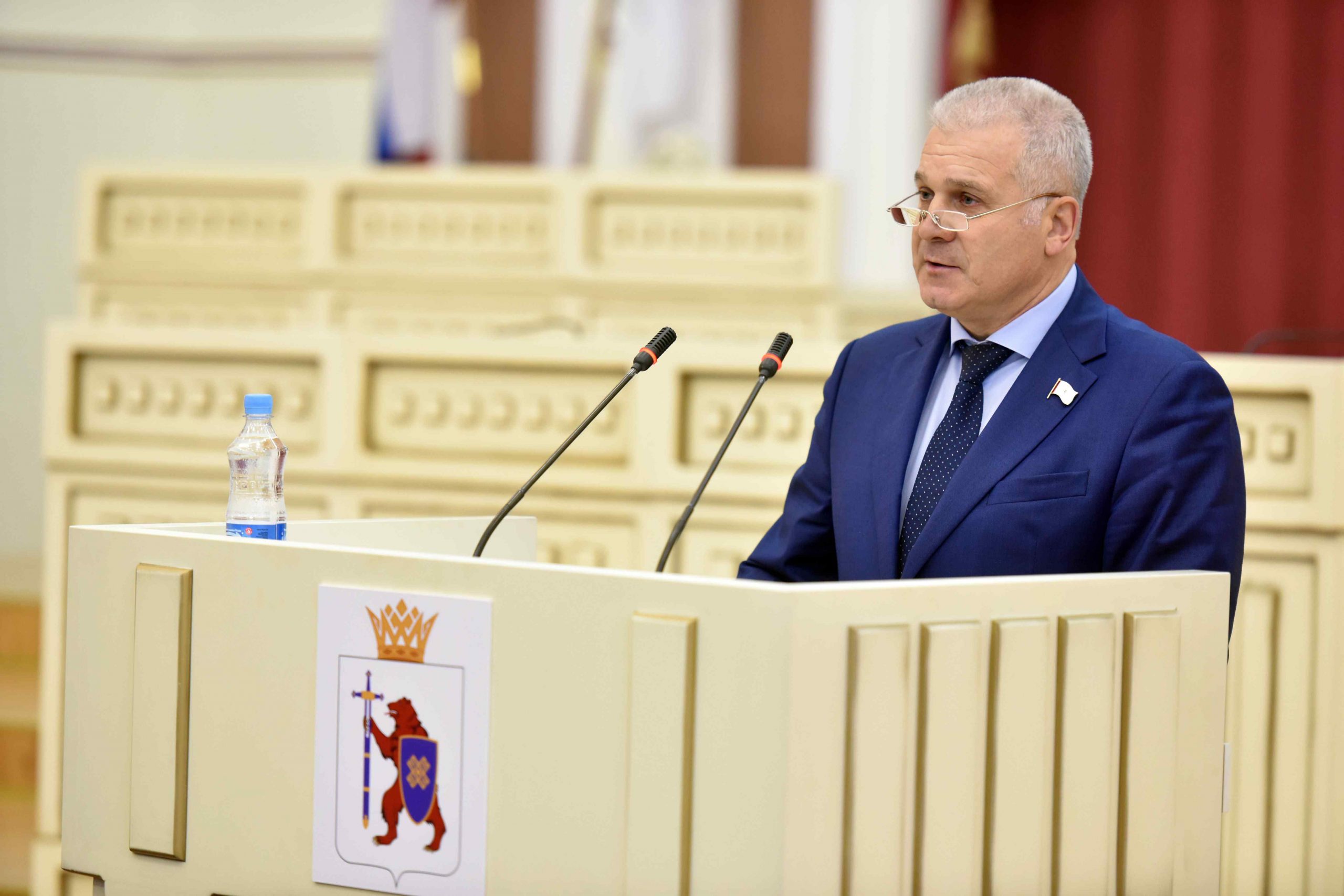 <strong>Сенатор Сергей Мартынов поздравил парламент Марий Эл с юбилейной датой</strong>