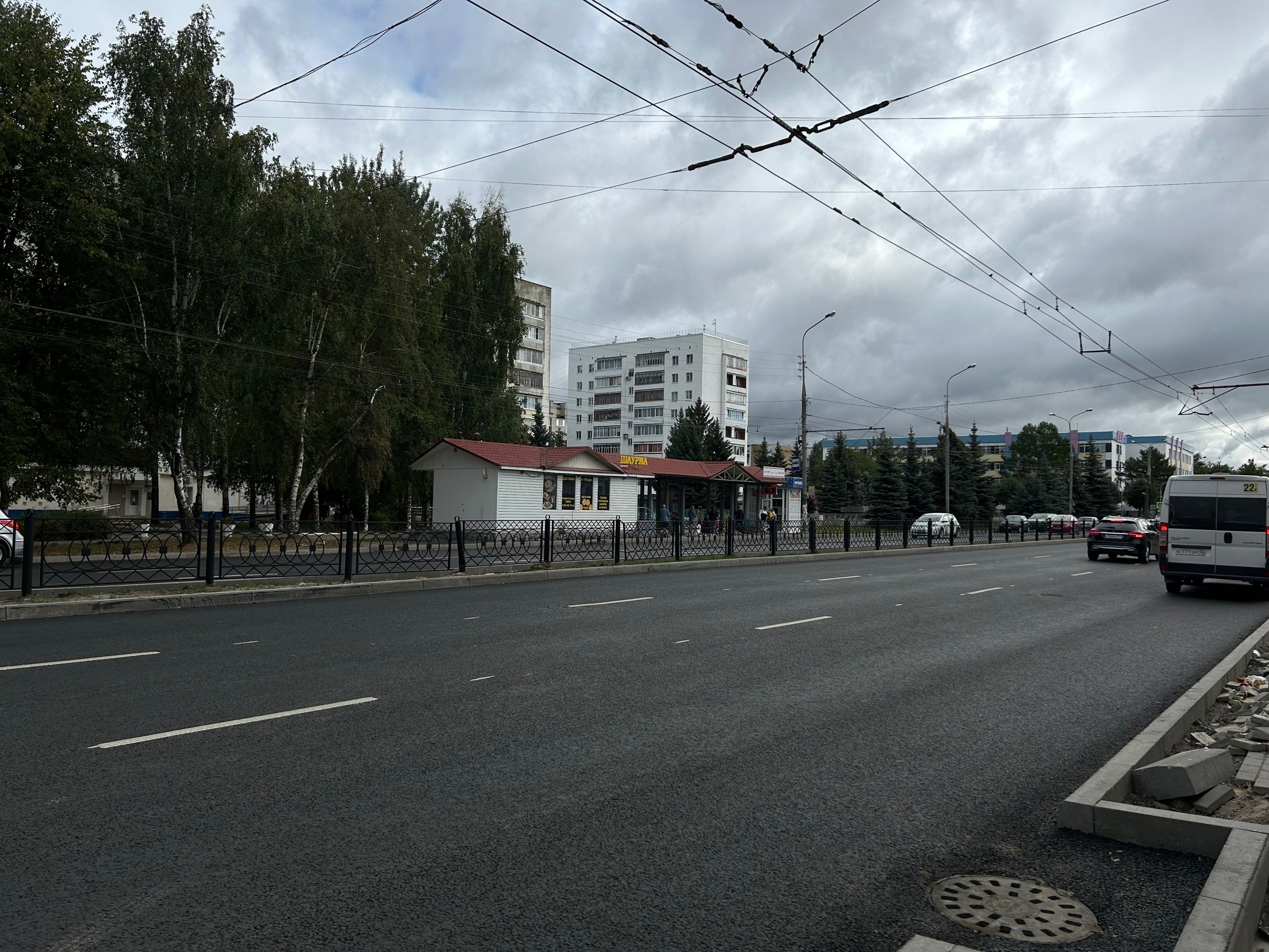 В Йошкар-Оле завершается ремонт участка улицы Красноармейская