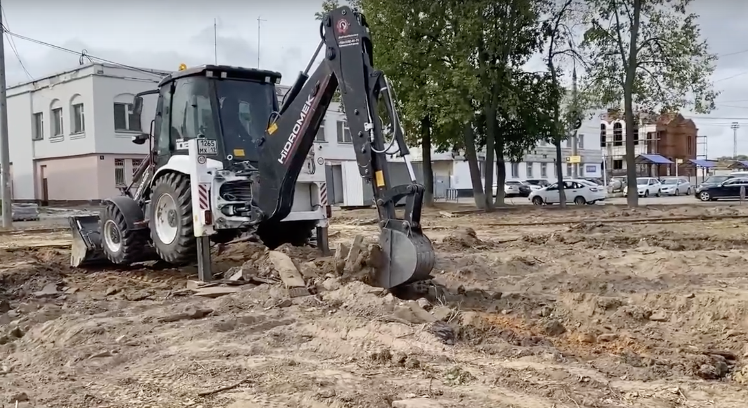 В Йошкар-Оле досрочно начали благоустройство двух объектов из 2024 года