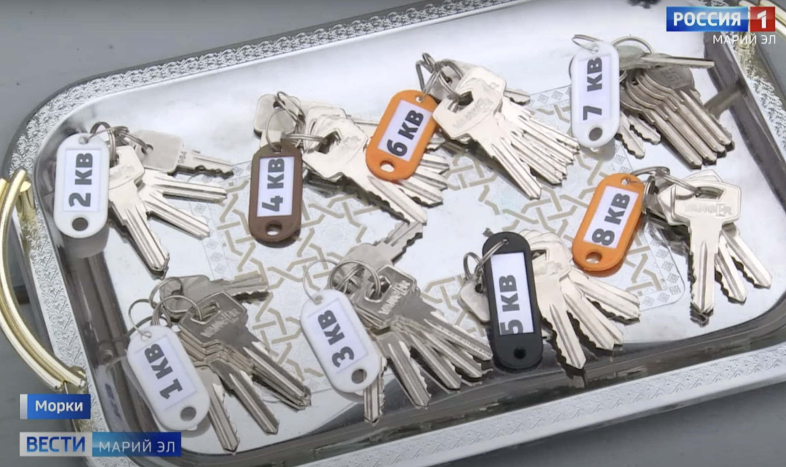 Жители ветхих домов Морков получили новые квартиры