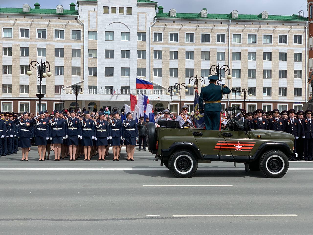 В Йошкар-Оле состоялся парад Победы | 09.05.2024 | Йошкар-Ола - БезФормата