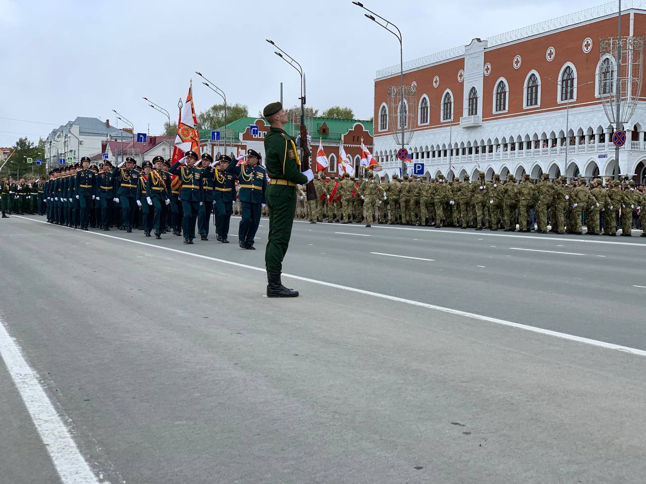 В Йошкар-Оле состоялся парад Победы | 09.05.2024 | Йошкар-Ола - БезФормата