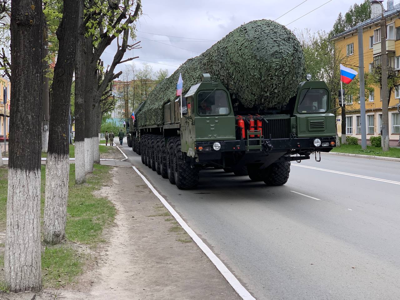 В Йошкар-Оле прошла репетиция парада Победы с участием военной техникой