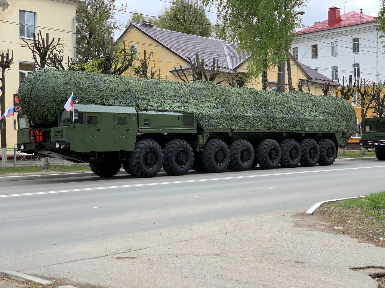 В Йошкар-Оле прошла репетиция парада Победы с участием военной техникой