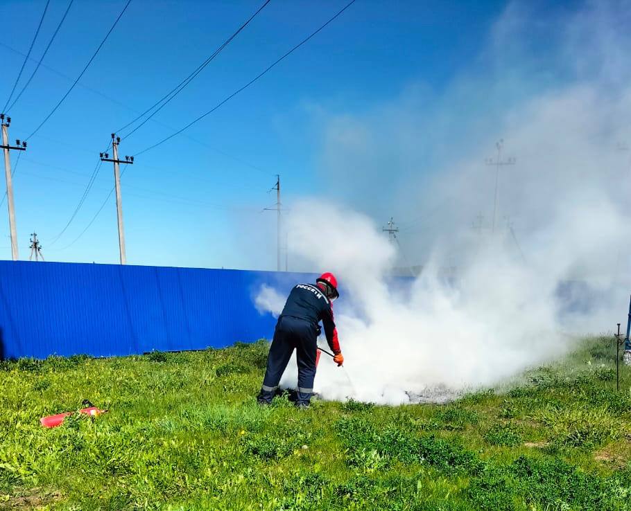 «Мариэнерго» провел противопожарную тренировку на подстанции «Мари-Турек»